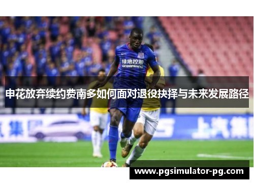 申花放弃续约费南多如何面对退役抉择与未来发展路径